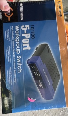 Linksys EZXS55W Workgroup Switch 5-Port EtherFast 10/100 Ver. 4.2