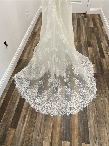 Wedding Dress Mori Lee Vintage Lace Dress Size 20 - Picture 8 of 11