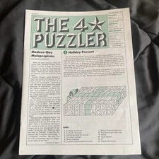 The Four Star Puzzler Issue 24