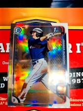 2015 Bowman Chrome Draft Baseball Refractor #195 Jagger Rusconi  V103