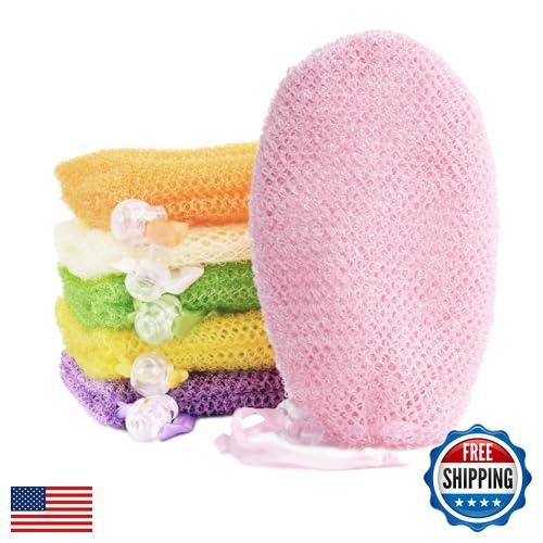 6 Pack Mesh Soap Bags for Soap Bars, Hangable Bar Soap Pouch, Soap Pouch for