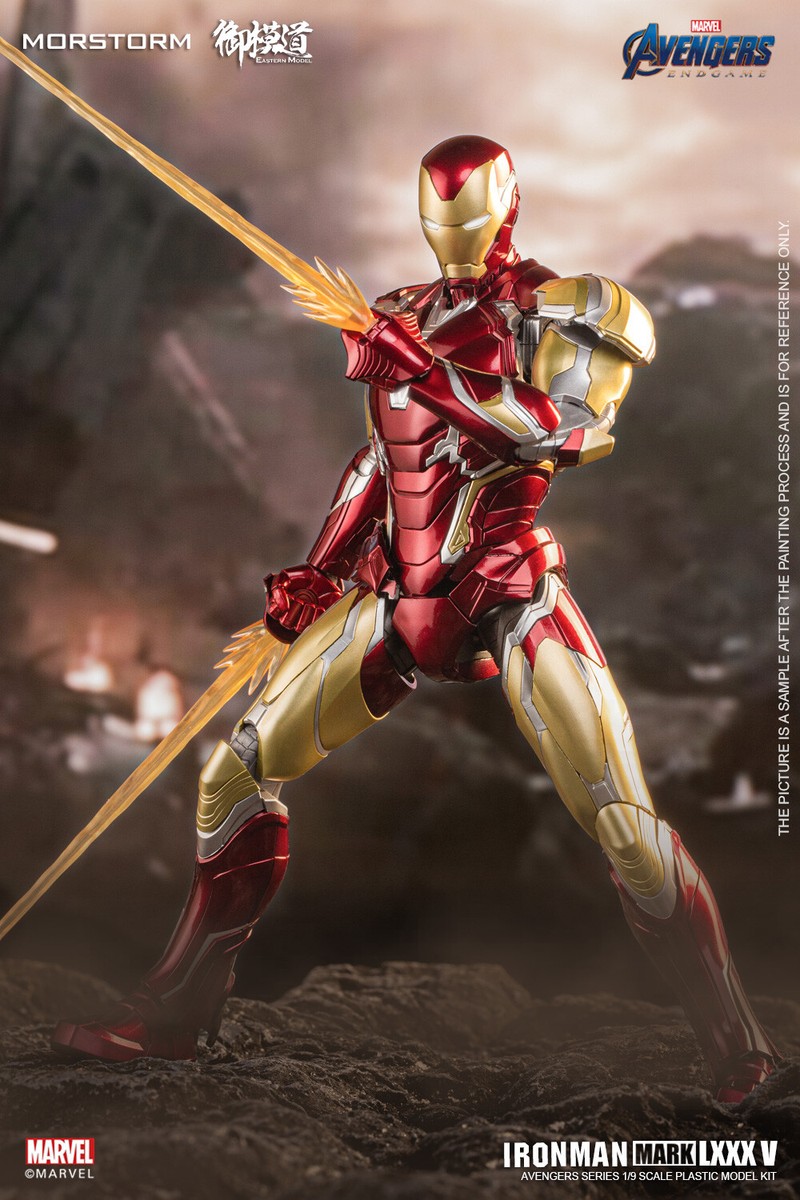 御模道 アイアンマン　MARK LXXX V 1/9スケール　マーク８５ 御模道 1/9スケール アイアンマンMK-85 開封ゥ＾～