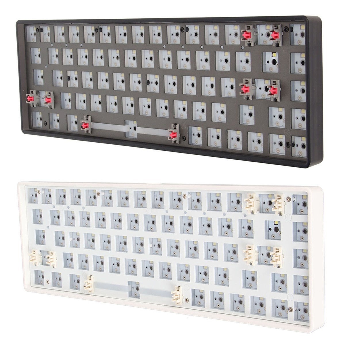 Mechanical Keyboard Kit 68 Keys 2.4G BT Wired Mode Gaming