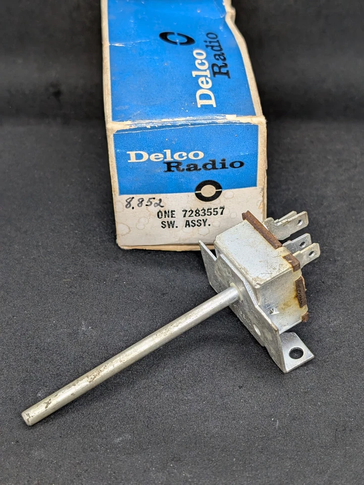 Nuevo de Lote Antiguo Pontiac Grand Prix Star Chief Catalina Bonneville Calentador Soplador Interruptor Foto 3 de 4