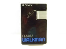 Vintage Sony FM/AM Walkman Radio, SRF-21W, Tested Works, FREE 2-3 Day Ship  