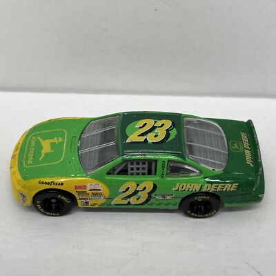Chad Valley社製　ブリキ　ミニカー Chad Little #23 John Deere Pontiac Grand Prix NASCAR 1996 1:64