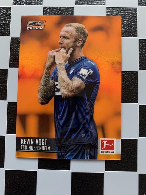 2021-22 Topps Stadium Club Chrome Bundesliga Kevin Vogt Orange /25 Hoffenheim