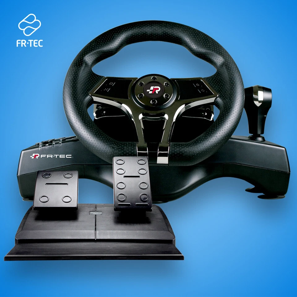 Volante y Pedales FR-TEC Hurricane Wheel MKII para PC/PS4/PS3/N.Switch Usado - Imagen 2 de 4