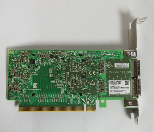 HPE 825111-B21 INFINIBAND EDR/ETHERNET 100Gb DUAL PORT 840QSFP28 ADAPTER CX456A - Picture 2 of 3