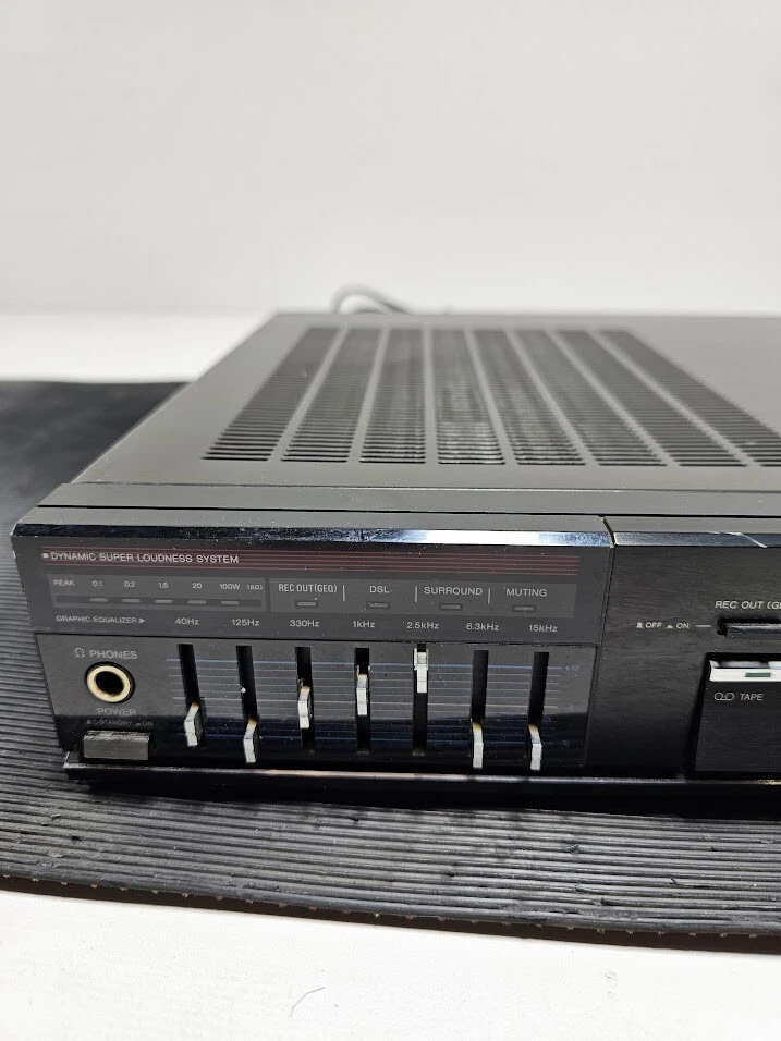 Aiwa MX-330 Integrato Amplificatore Stereo – Annata Alta Fedeltà Audio Component - Immagine 2 di 4