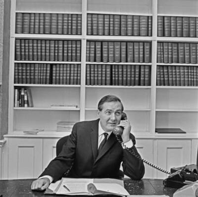 British Labour politician James Callaghan UK 1964 OLD PHOTO