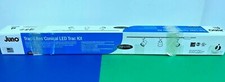 WHITE LED TRACK LIGHTING KIT.3 Heads 4' Track Mounting Hardware JUNO R4K3600L