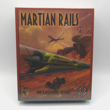2009 MAYFAIR MARTIAN RAILS EPIC RAILROADING ON MARS BOARD GAME