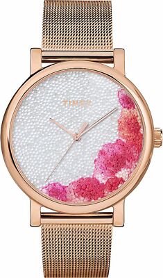 Timex TW2U18700 Women's City Rose Gold Tone Watch