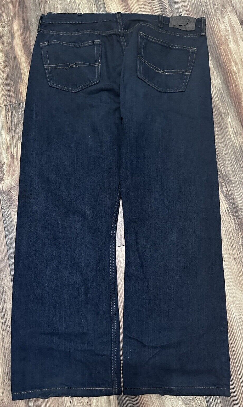 Levis Signature Mens 90s Slim Straight Bootcut Cowboy Jeans Size 40x30-image