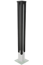 Slotted Concrete Corner Post Extender Black Free Delivery up to 6 feet