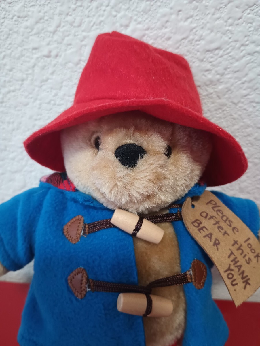 Paddington Bear タグ付き Classic Paddington Bear Plush Toy with Boots and Tag - Look