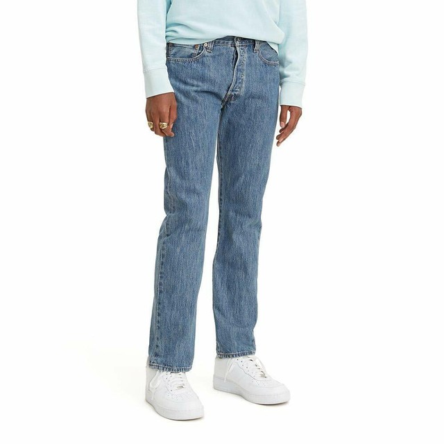 Levi's Men's 501 Original Fit Jean, Medium Stonewash, 36x29 | eBay