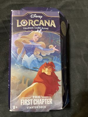 DISNEY LORCANA - THE FIRST CHAPTER -  STARTER DECK - AURORA SIMBA