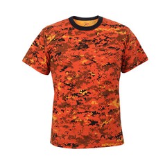 Rothco Men's Digital Camo T-Shirt - Orange