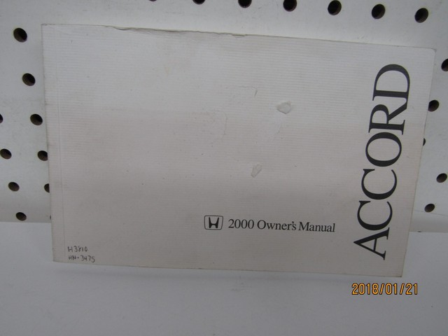 Honda accord manual