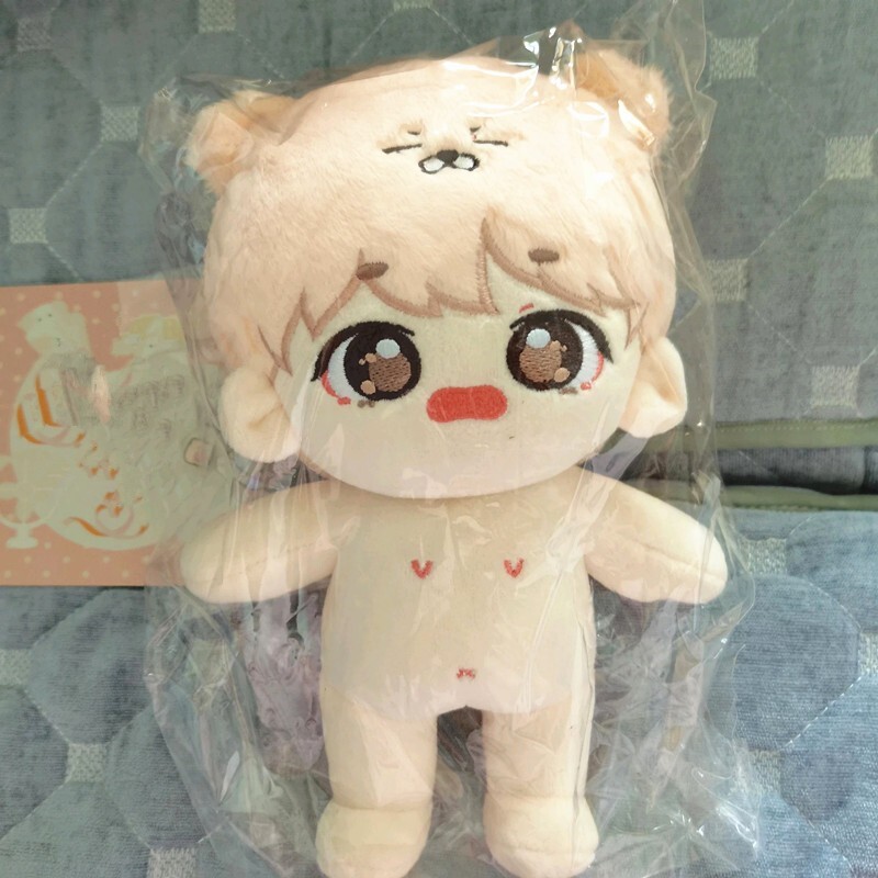 20cm KPOP Bangtan Boys Plush TATA TaeHyung V Doll Stuffed Toy【NO