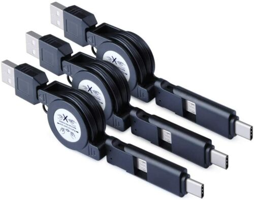Fast Charging Multi Charger Cable All in One Cable Micro USB Type-C IOS iPhone - Picture 17 of 25