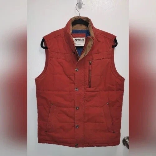 Mountain Khakis Swagger Vest Cotton Primaloft Puffer Hiking Outdoors Mens Large