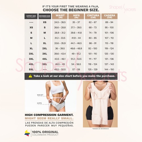 Fajas Colombianas Post Surgery Full Body Postpartum Shapewear Girdle Sonryse 014 - Picture 3 of 13