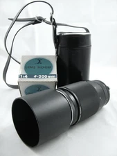 RARE MIRANDA BAYONET MOUNT SPIRATONE PROXITEL YS 200MM F4 CAMERA LENS