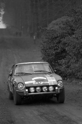 Harry Kallstrom Claes Billstam Datsun 240Z RAC Rally November 21 1973 Photo 30
