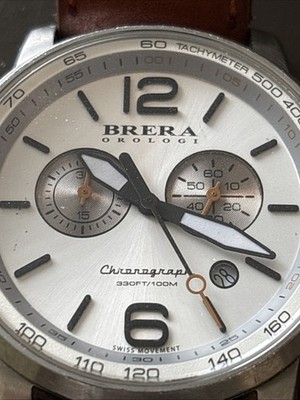 BRERA Orologi Men's BRDIC 4402 Swiss/Italian Watch (Read