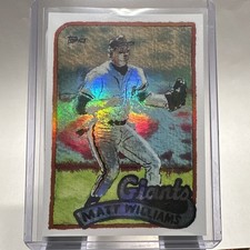 Matt Williams 2025 Topps Shoebox Treasures Andy Friedman #75 Rainbow Foil /25
