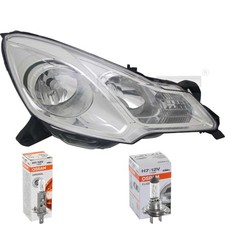Scheinwerfer rechts weiß H7/H1 für Citroën C3 II SC_ DS3 inkl. Osram Lampen