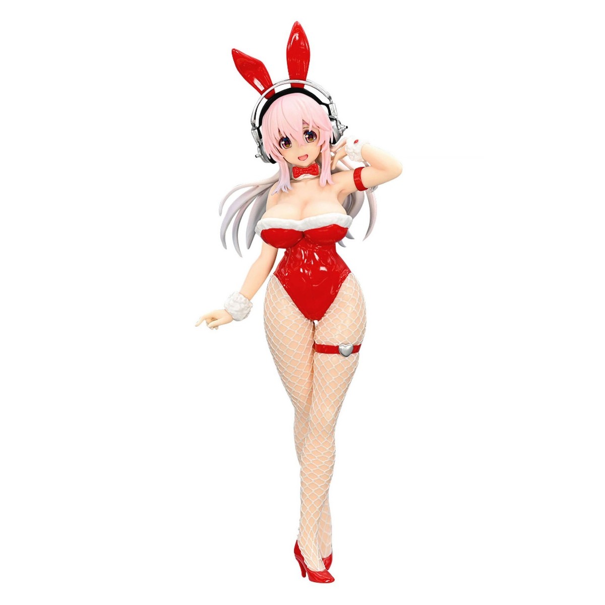 Nitroplus Super Sonico BiCute Bunnies Valentines Red Bunny Girl