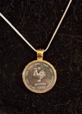 2000 Somalia Rooster Coin