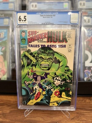 Tales to Astonish #81 CGC 6.5 First Appearance Of Boomerang