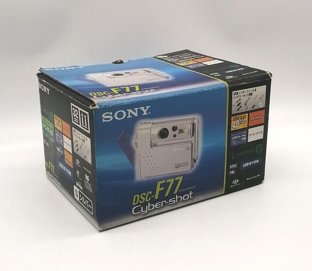 SONY Cyber-shot DSC-F77 シルバー SONY Cyber-shot DSC-F77 Digital Camera Silver | eBay