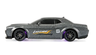 Amewi Drift Sport Muscle Car 1:43 RTR grau   Gyro, LED, 4WD, RC Auto