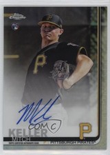 2019 Topps Chrome Rookie Auto Refractor 186/499 Mitch Keller #RA-MKE Auto 1q5