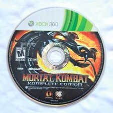 🎮 Mortal Kombat Komplete Edition Xbox 360, 2010 - Disc Only *Tested, Working*🎮