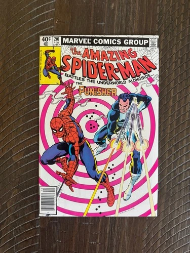 The Amazing Spider-Man #201 (1980) Punisher App VF/NM 9.0