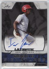 2019 Leaf Ultimate Rookie Signatures Ivan Johnson #RS-IJ1 Auto nd3