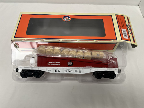 NEW  LIONEL CANADIAN NATIONAL SYRUP BARREL CAR SKU 6-26640 | Condition: New