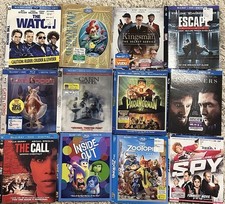 Lot Of 12 Blu-Ray Movie Slip Covers