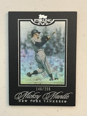 2006 Topps Sterling Black #27 Mickey Mantle New York Yankees HOF /250 *B3909