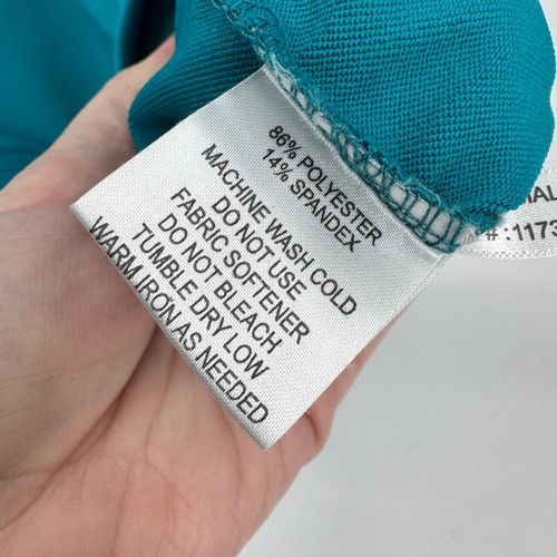 Carnoustie Golf Weste Herren Large 1/4 Reißverschluss INNISBROOK Logo Activewear Jacke türkis - Bild 6 von 7