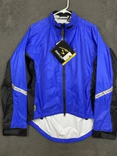 Showers Pass Jacket Mens M Double Century Artex Full Zip Reflective Cycling