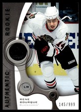 2005-06 SP Game Used Rene Bourque Rookie 145/999 Chicago Blackhawks #116
