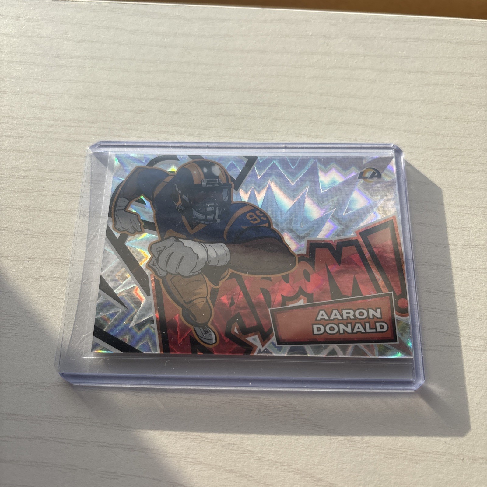 Panini Absolute Football Horizontal Kaboom Aaron Donald 2025 Los Angeles Rams